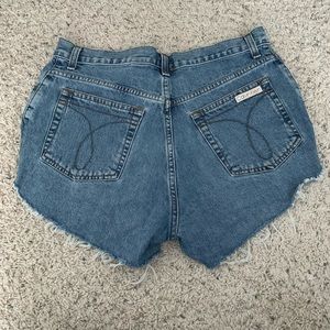 Calvin Klein Cutoff Shorts